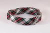 Tartan Plaid Bow Tie Dog Collar