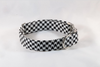Classic Black and White Houndstooth Dog Collar