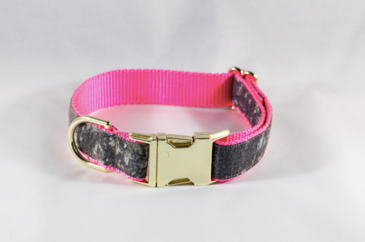The Sporting Pup Pink Camo Dog Collar