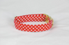 Be My Valentine Red Hearts Dog Collar